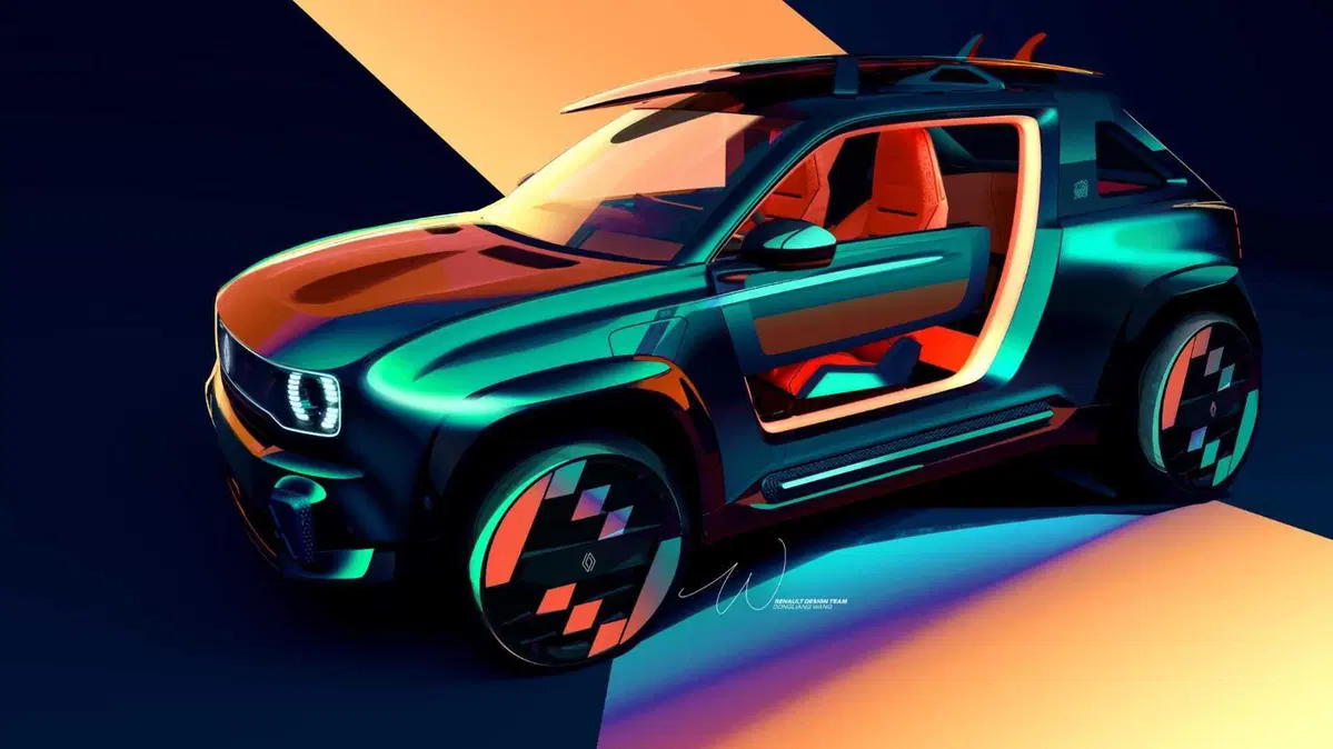 Renault 4 JP4x4 Concept: la beach buggy elettrica che riporta a galla lo spirito Plein Air al Roland