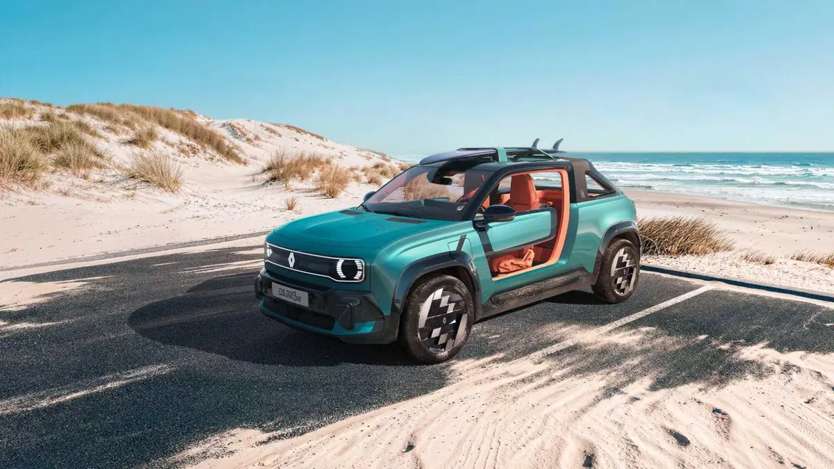 Renault 4 JP4x4 Concept: la beach buggy elettrica che riporta a galla lo spirito Plein Air al Roland (2)