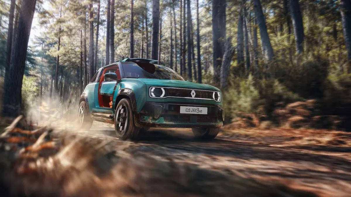 Renault 4 JP4x4 Concept: la beach buggy elettrica che riporta a galla lo spirito Plein Air al Roland (7)