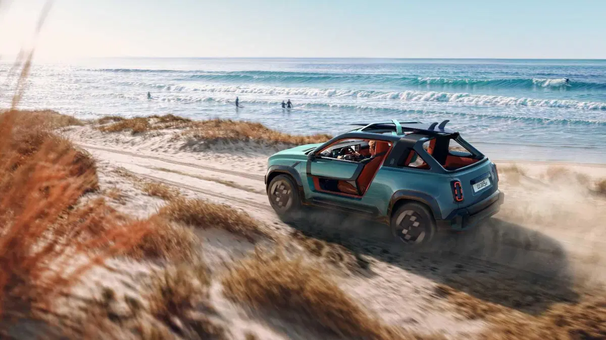 Renault 4 JP4x4 Concept: la beach buggy elettrica che riporta a galla lo spirito Plein Air al Roland (8)