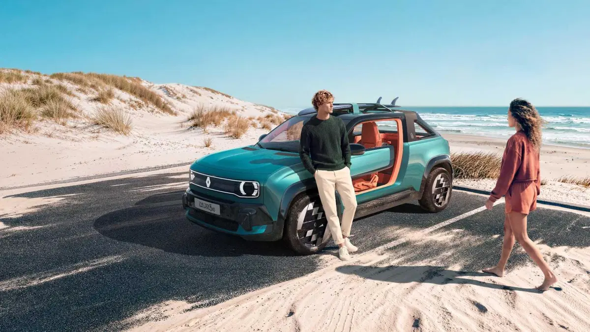 Renault 4 JP4x4 Concept: la beach buggy elettrica che riporta a galla lo spirito Plein Air al Roland (9)