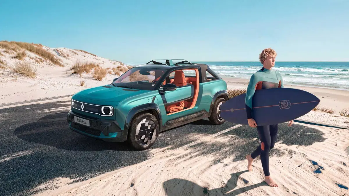 Renault 4 JP4x4 Concept: la beach buggy elettrica che riporta a galla lo spirito Plein Air al Roland (10)