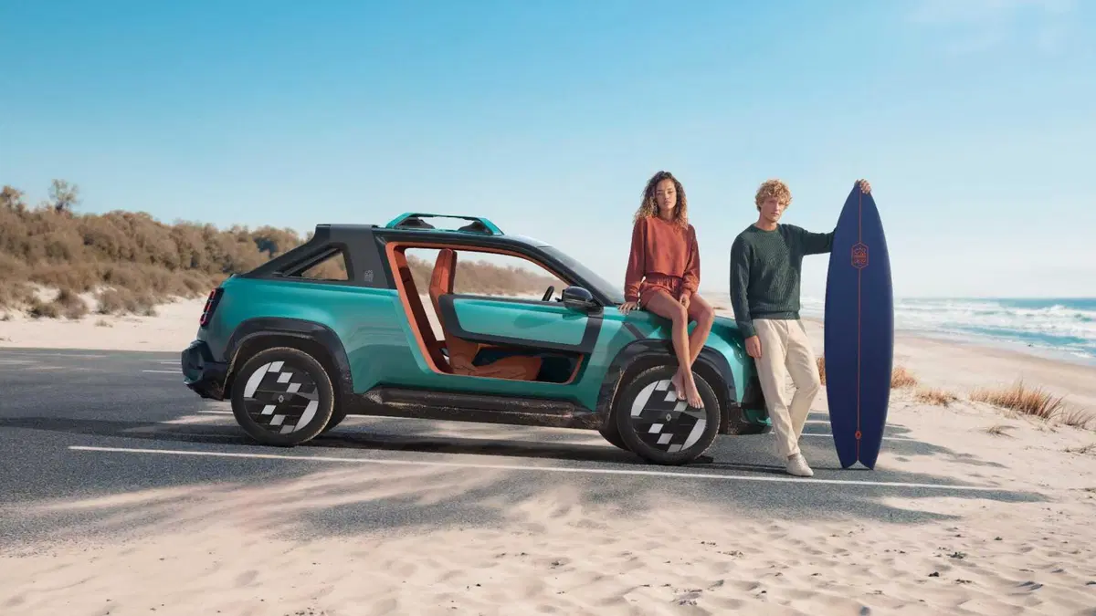 Renault 4 JP4x4 Concept: la beach buggy elettrica che riporta a galla lo spirito Plein Air al Roland (11)