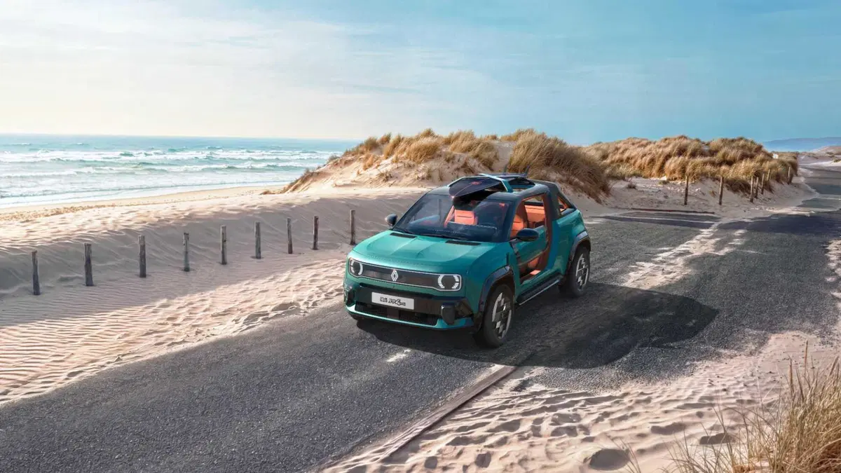 Renault 4 JP4x4 Concept: la beach buggy elettrica che riporta a galla lo spirito Plein Air al Roland (12)