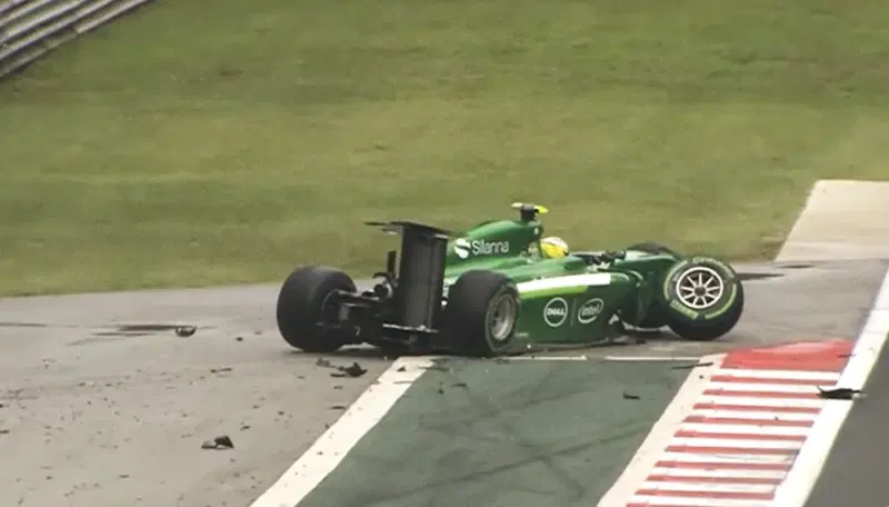 Incidente Caterham Gran Premio di Ungheria
