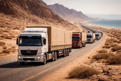 Crisi di Hormuz, migliaia di camion nel deserto al posto delle navi: come il Golfo sta riscrivendo le rotte del commercio globale