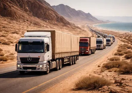 Crisi di Hormuz, migliaia di camion nel deserto al posto delle navi: come il Golfo sta riscrivendo le rotte del commercio globale