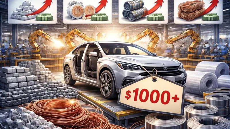 Dall&rsquo;alluminio alla plastica, scoppia la crisi dei materiali. Perch&eacute; le auto potrebbero costare fino a 1000 dollari in pi&ugrave;