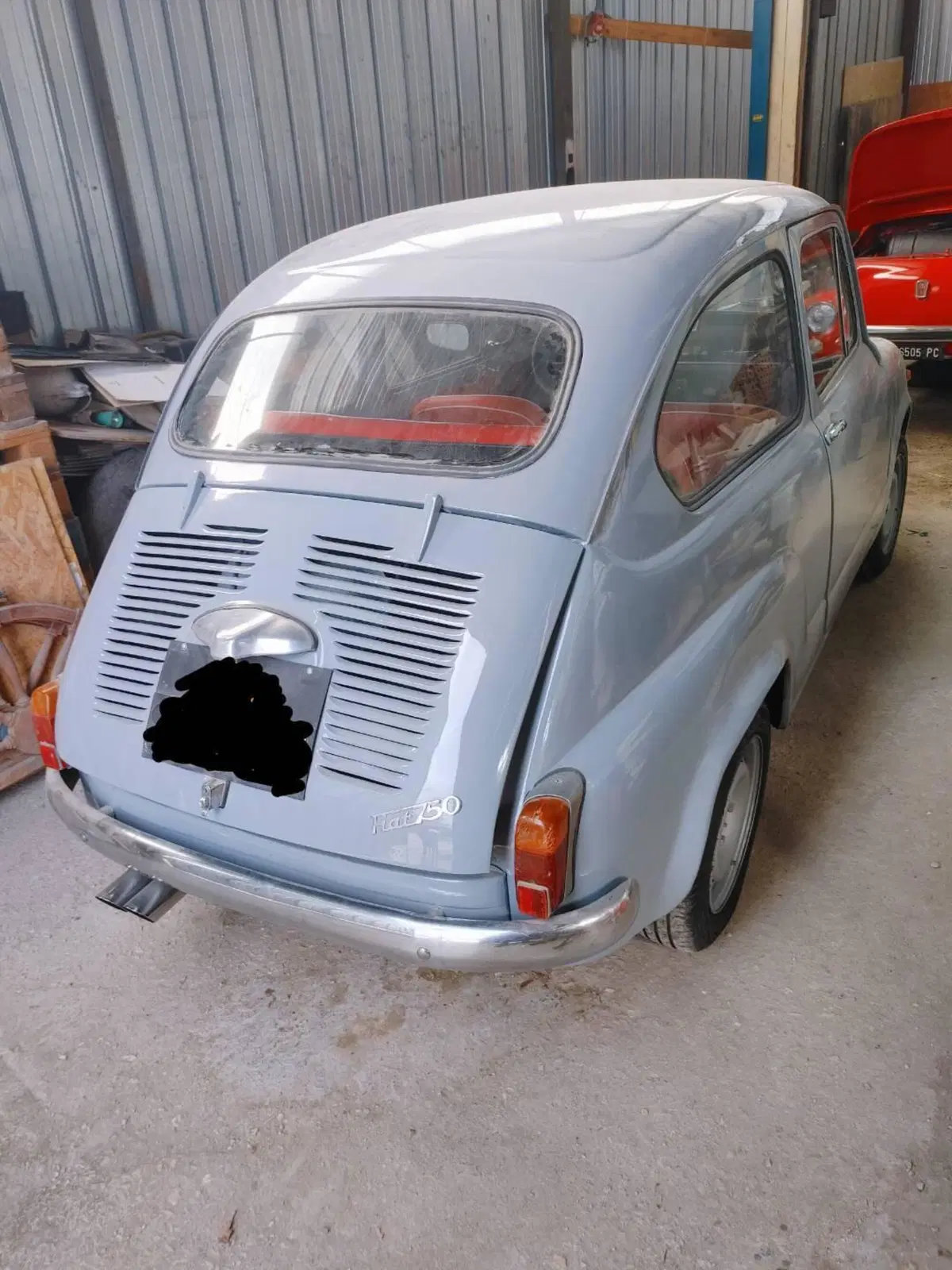Fiat Zastava 750  d'epoca a Napoli (2)