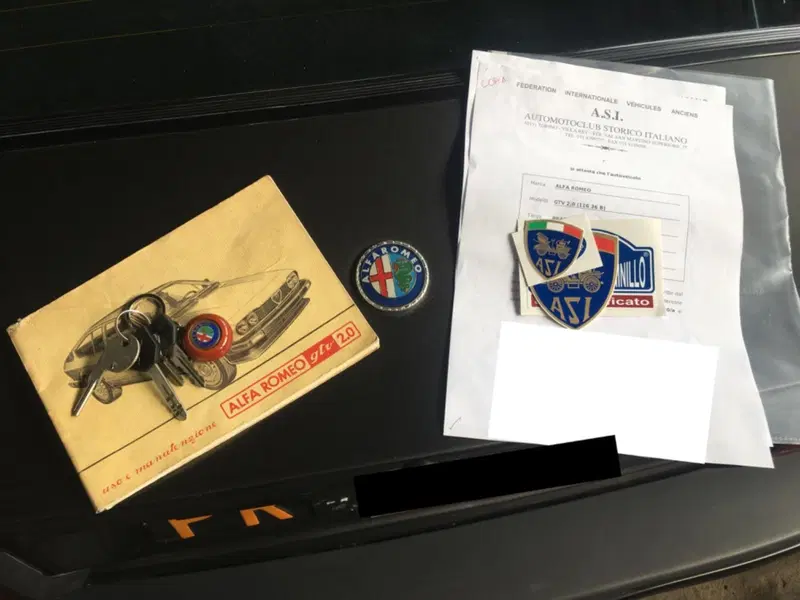 Alfa Romeo gtv 2.0 d'epoca a Roma (4)