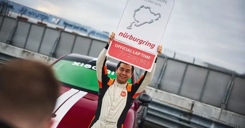 Xiaomi YU7 GT da record al N&uuml;rburgring: il super SUV elettrico cinese batte l&rsquo;Audi RS Q8