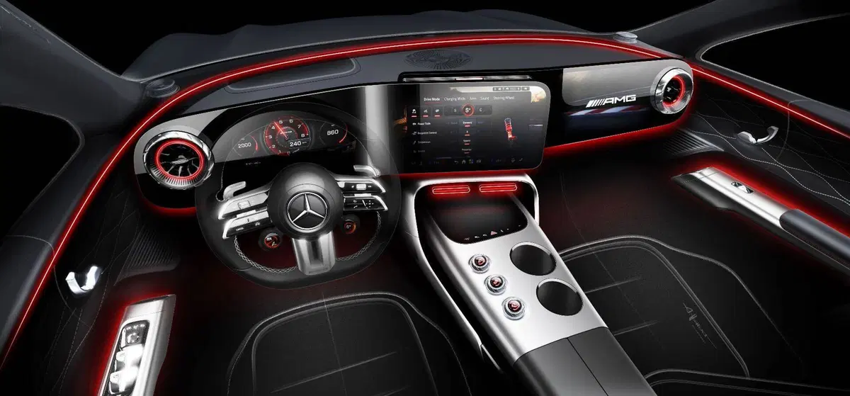 Mercedes-AMG GT 4-Door elettrica: fino a 1.150 CV e architettura 800 Volt per la nuova era AMG (27)