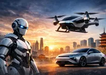 Non solo veicoli elettrici. Così la cinese Xpeng punta anche robot e auto volanti
