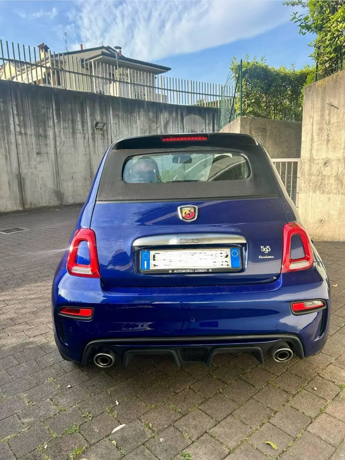 Abarth 595 Cabrio usata a Bergamo (4)