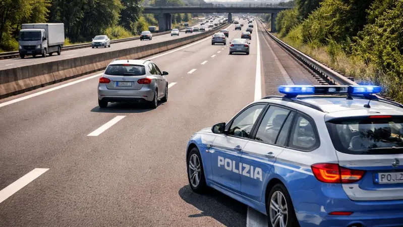 Autostrada, la corsia centrale non &egrave; &ldquo;terra di nessuno&rdquo;: multe e punti persi per chi non tiene la destra