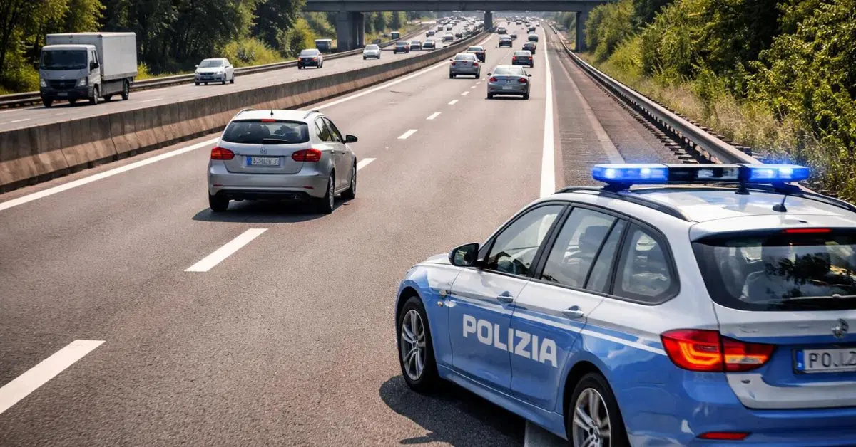 Autostrada, la corsia centrale non &egrave; &ldquo;terra di nessuno&rdquo;: multe e punti persi per chi non tiene la destra