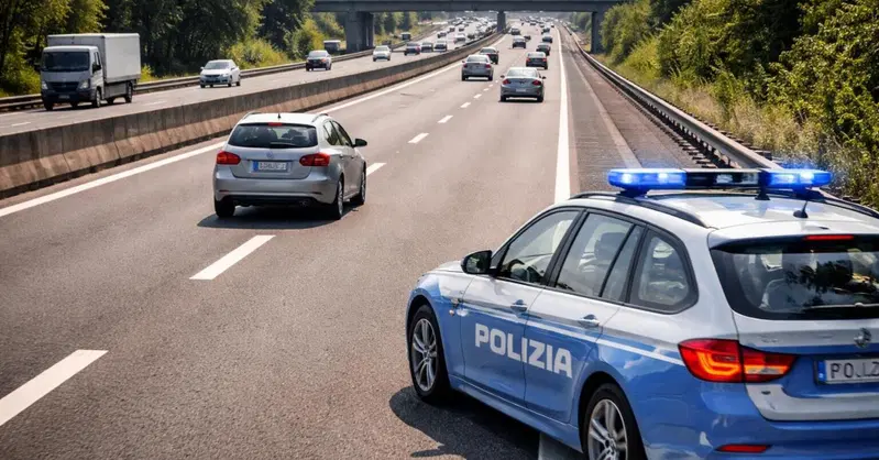 Autostrada, la corsia centrale non &egrave; &ldquo;terra di nessuno&rdquo;: multe e punti persi per chi non tiene la destra