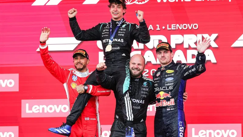 &ldquo;Non volevo vincere cos&igrave;&rdquo;: Antonelli fa poker in Canada e Hamilton e Verstappen lo incoronano a Montreal