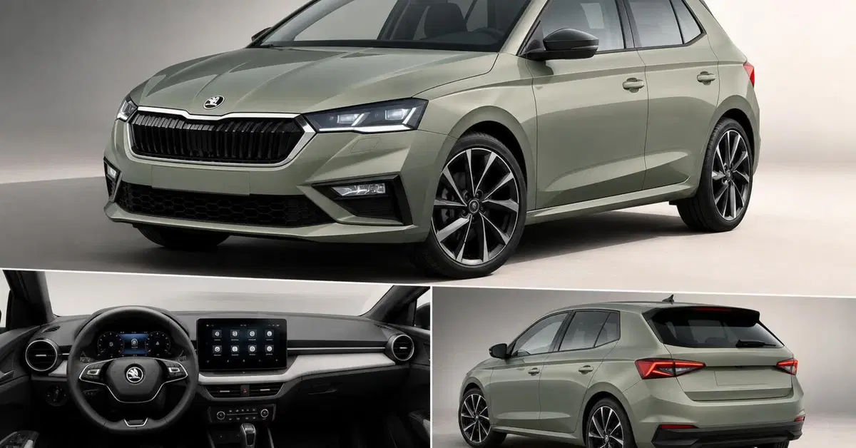 Skoda Fabia cambia volto: arriva il facelift con design inedito e tecnologia ibrida