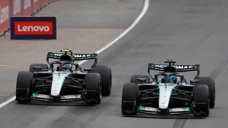 "Non vedevo una battaglia cos&igrave; dal 2014, non toccate questi motori": Russell esalta il duello con Antonelli e si ribella alla F1