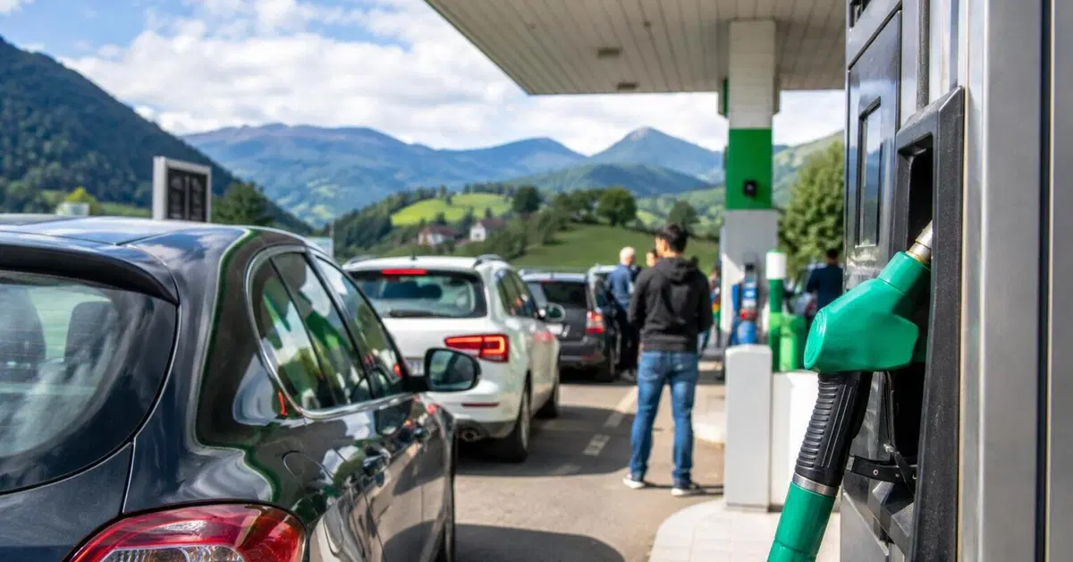 Errore alla pompa, diesel a prezzo stracciato: assalto al distributore
