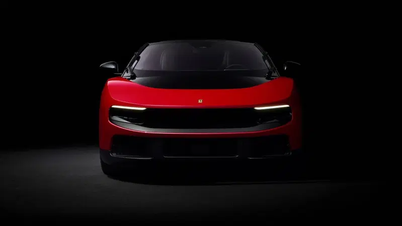 Ferrari Luce sold out a Roma: la prima elettrica di Maranello si mostra dal vivo alla Vela di Calatrava