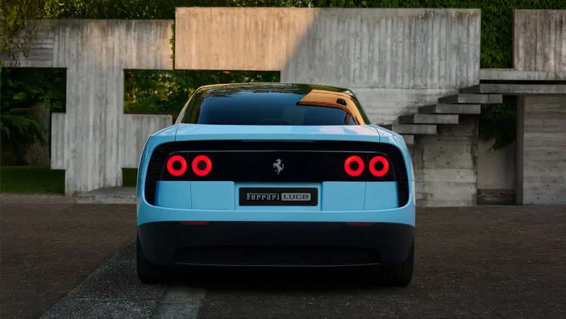 Ferrari Luce posteriore