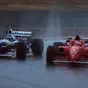 “Chi ha criticato la Ferrari dovrebbe stare zitto ora”. Schumacher show a Barcellona: 30 anni fa l’impresa nel diluvio del Montmeló