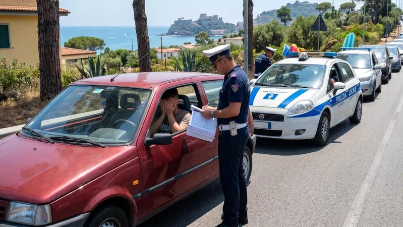 Multa da 10mila euro: la follia del sorpasso a Bacoli