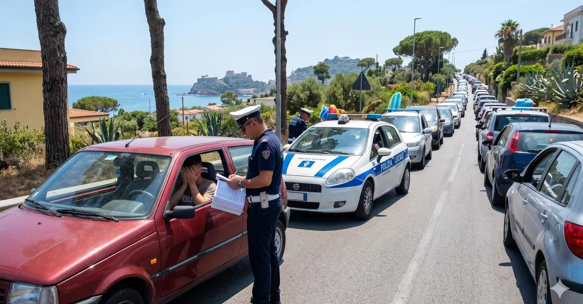 Multa da 10mila euro: la follia del sorpasso a Bacoli