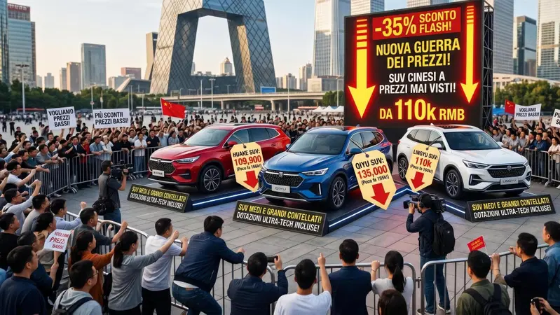 In Cina &egrave; scoppiata una nuova guerra dei prezzi? Cosa succede al settore dei suv