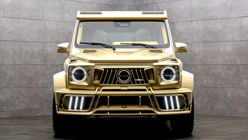 Mansory riveste la G63 di oro: il SUV pi&ugrave; estremo di sempre