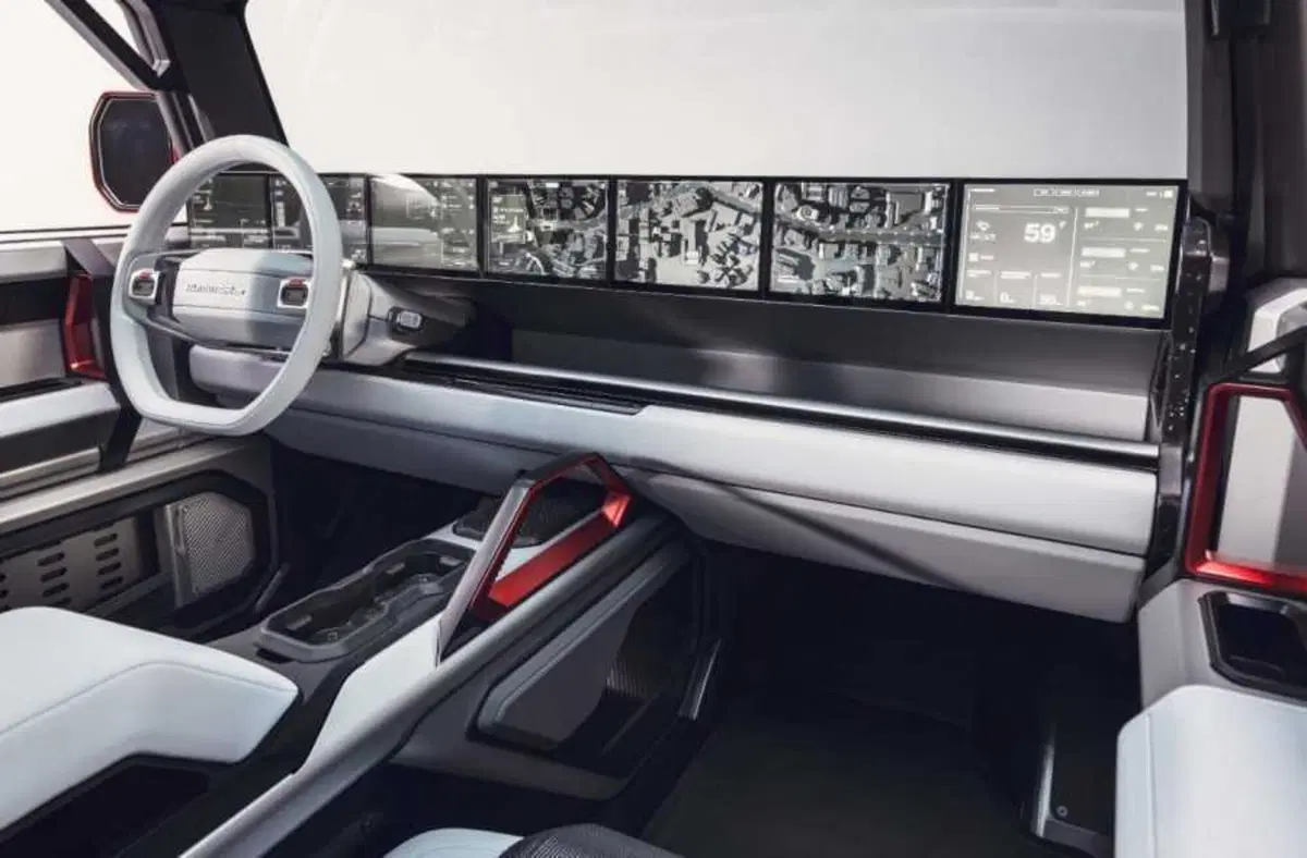 GMC Hummer X, il fuoristrada elettrico che si riconfigura all'infinito: il concept che reinventa l'avventura (5)