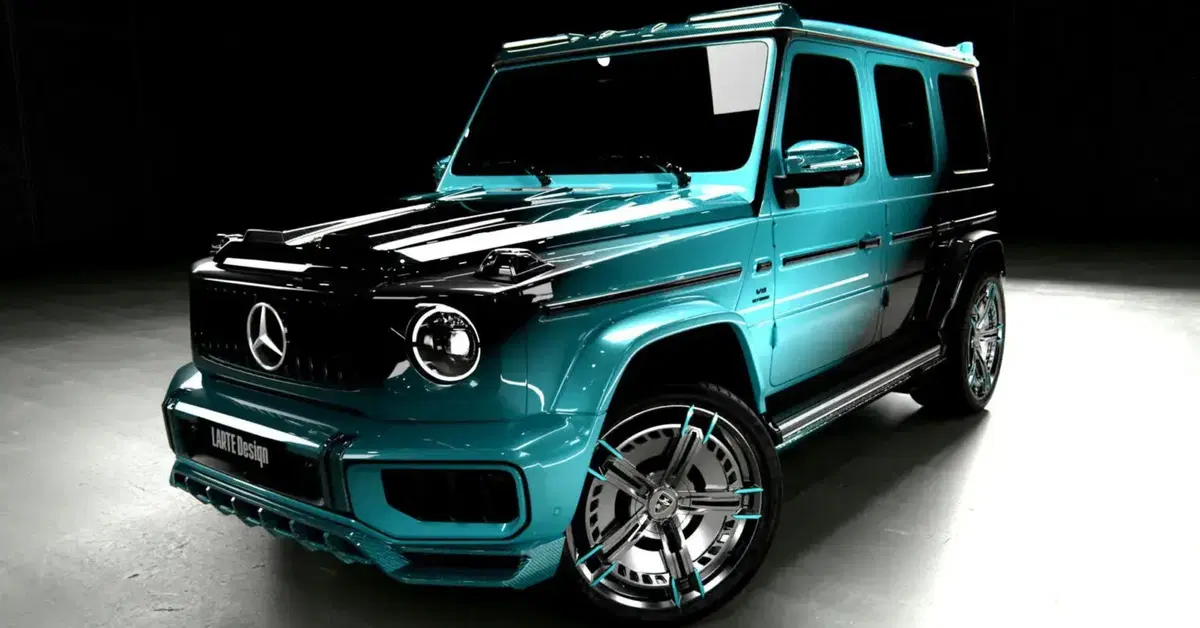 Mercedes-AMG G63 diventa unica: Larte lancia il Colour Programme su misura