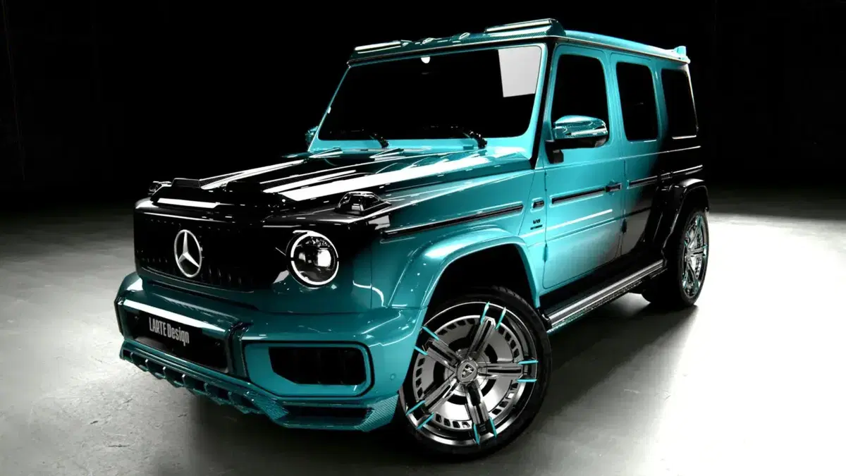 Mercedes-AMG G63 diventa unica: Larte lancia il Colour Programme su misura