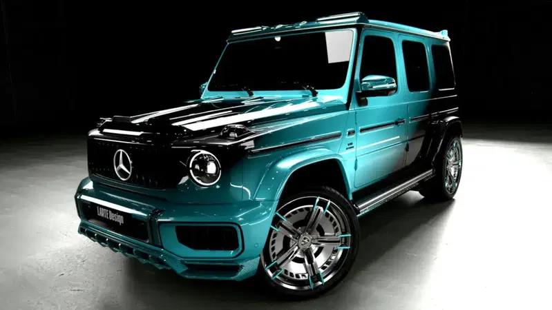 Mercedes-AMG G63 diventa unica: Larte lancia il Colour Programme su misura