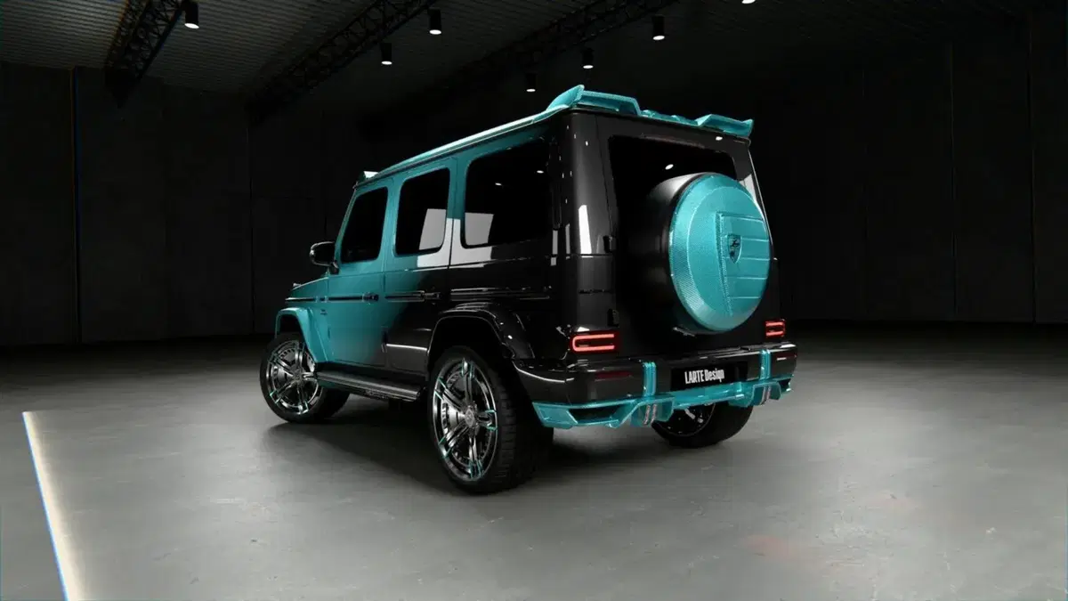 Mercedes-AMG G63 diventa unica: Larte lancia il Colour Programme su misura