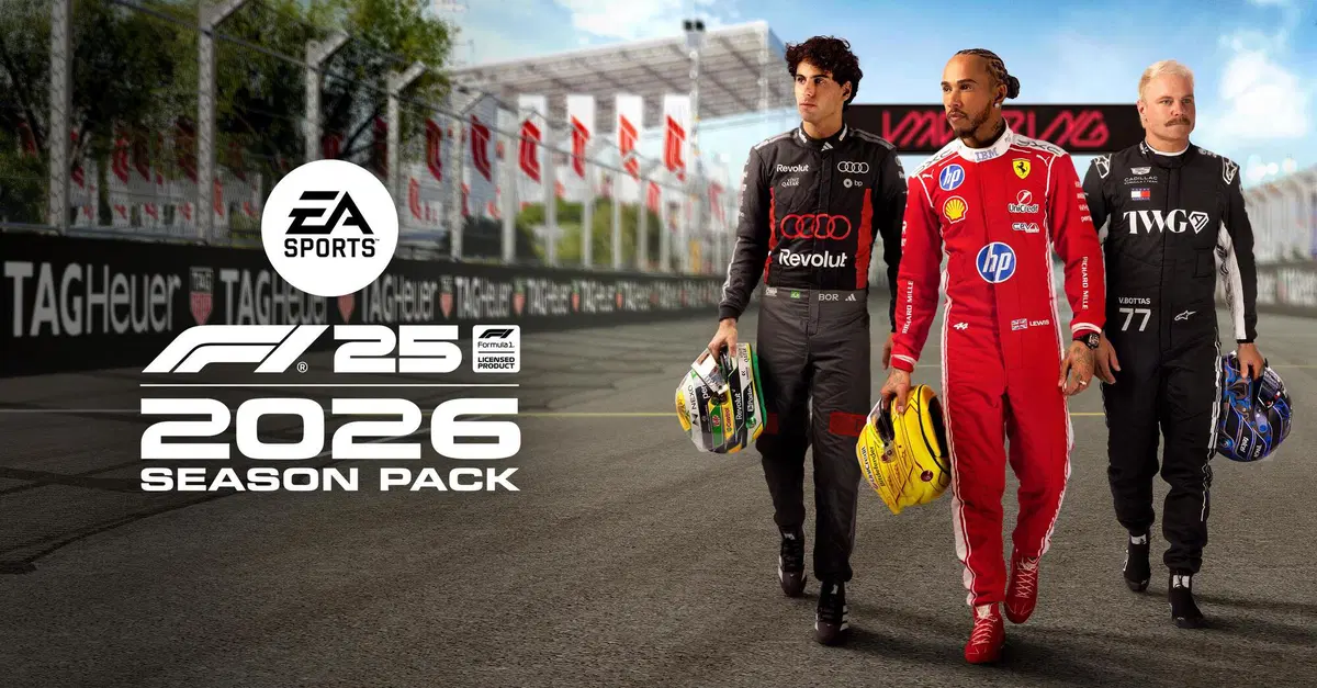 EA Sports F1 25 si aggiorna al 2026: aerodinamica attiva, Madrid e nuovi team