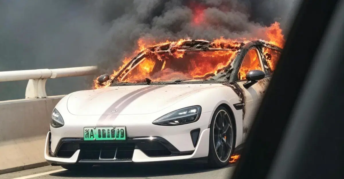 Xiaomi SU7 Ultra prende fuoco in Cina: l'azienda esclude problemi alla batteria, indagini ancora in corso