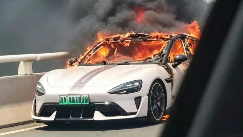 Xiaomi SU7 Ultra prende fuoco in Cina: l'azienda esclude problemi alla batteria, indagini ancora in corso