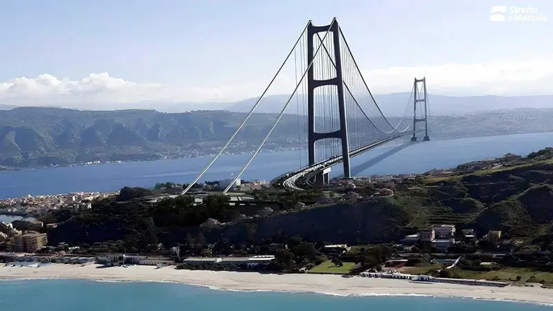 Ponte sullo stretto di Messina