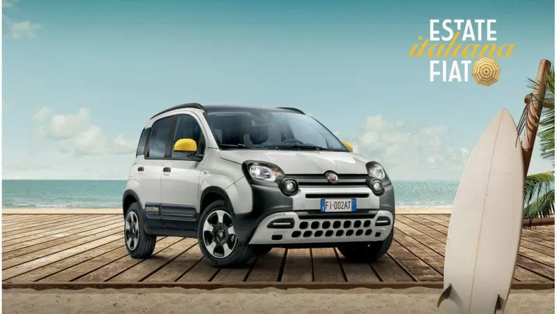 Fiat fa sognare l'estate: vantaggi fino a 6.000 euro e Pandina a meno di 10.000 euro
