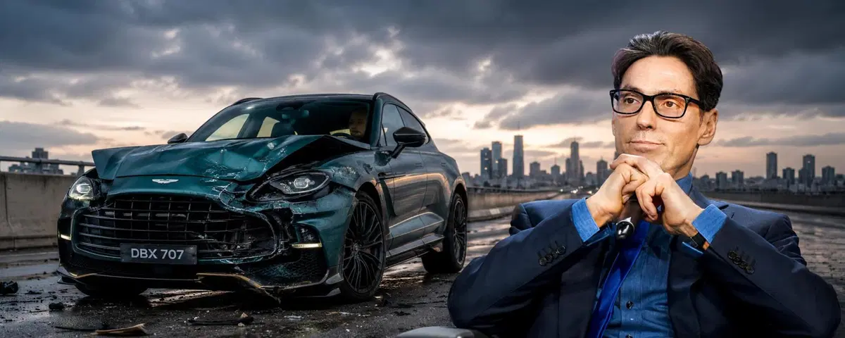 Pier Silvio Berlusconi, schianto frontale a Vimercate: la sua Aston Martin DBX distrutta, lui esce illeso grazie ad airbag e cinture