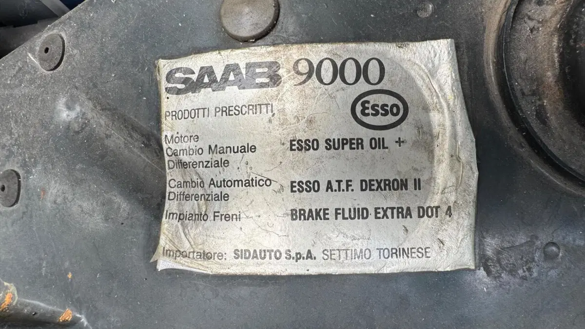Saab Saab 9000 CS 2.0 Turbo 16V Automatic  cat 5 porte  d'epoca a Milano (14)