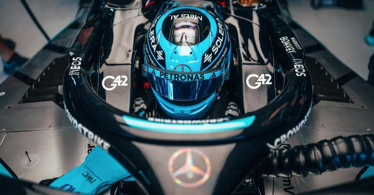 F1. Russell e la crisi Mercedes: "Ispirato da Ronaldinho e Nadal, a Barcellona cancello i dati e guido di istinto"