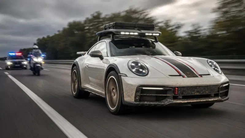Porsche 911 Dakar: beccata a 217 km/h in autostrada, scatta il sequestro