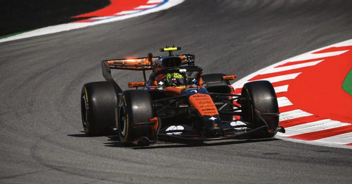 F1. Barcellona si tinge d'arancione: McLaren detta il passo nel caldo del Montmel&ograve; in FP2, Mercedes spaventa e la Ferrari studia il colpo