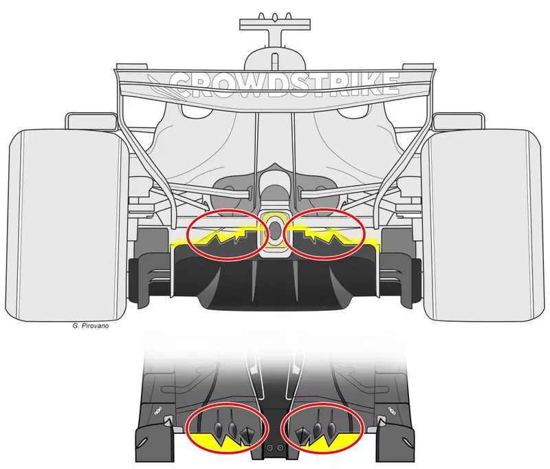 Estrattore seghettato della Mercedes