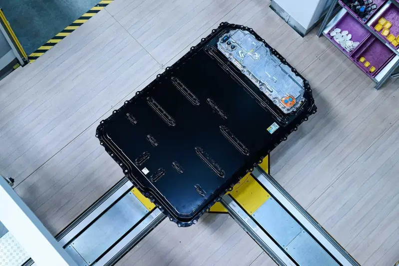 Pacco batterie ad alta tensione