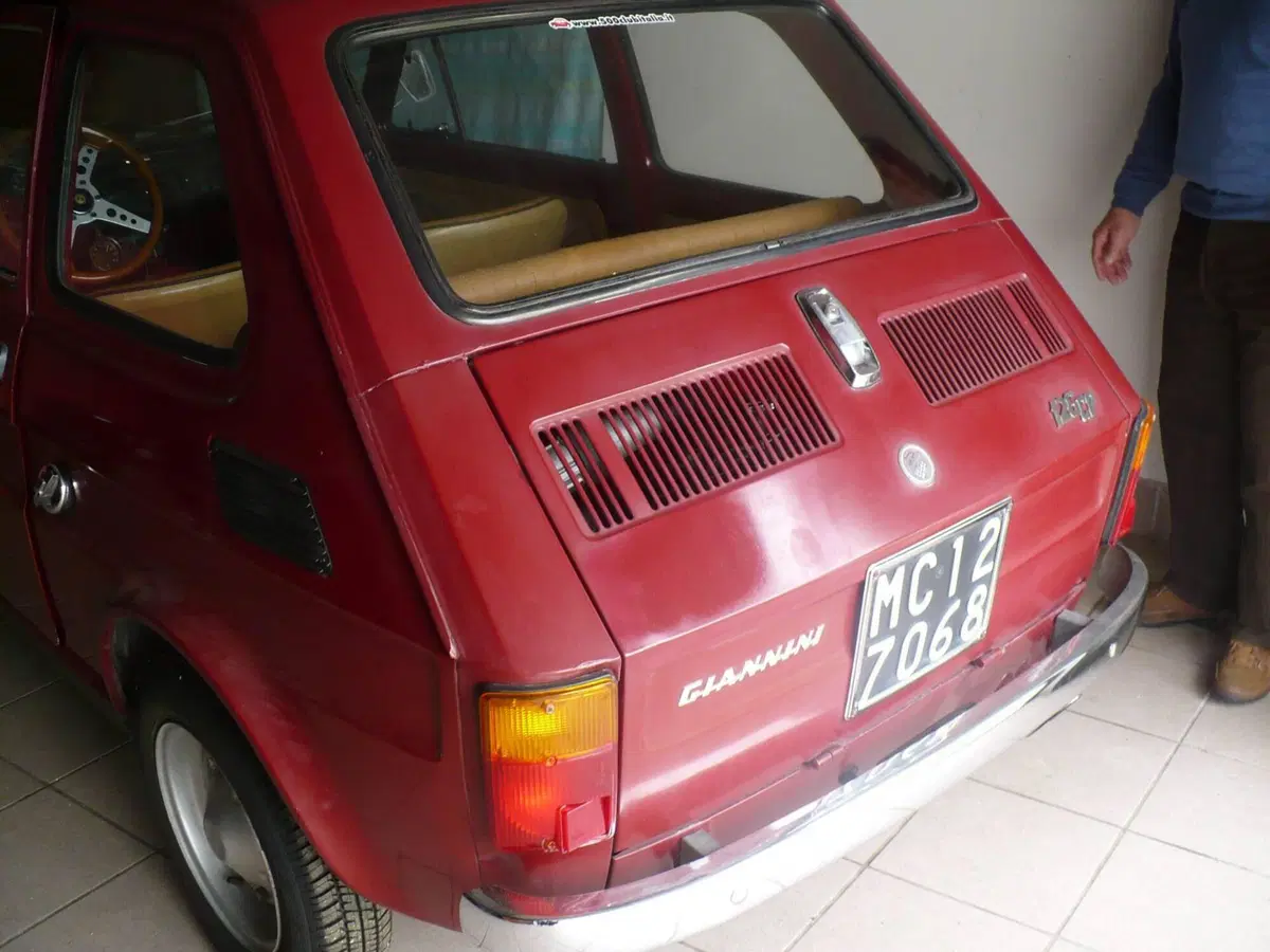 Fiat  Fiat 126 Giannini  d'epoca a Macerata
